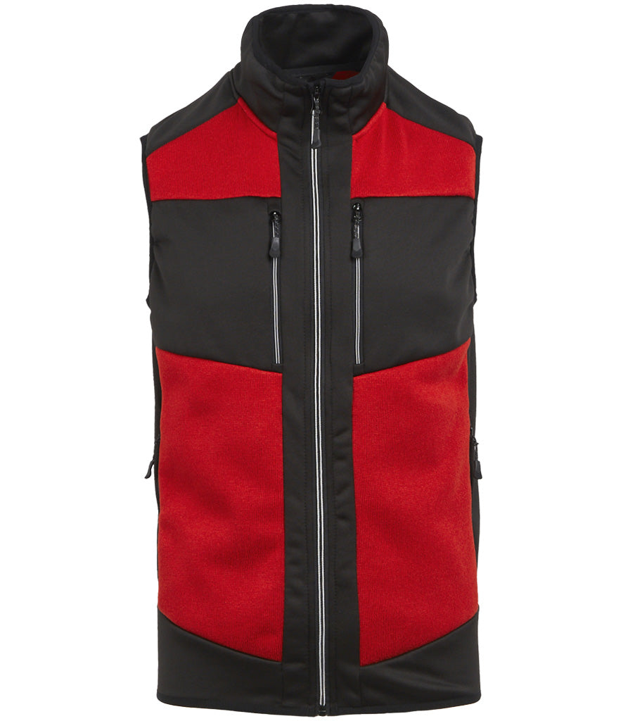 116 Trophy E-Volve Unisex Knit Effect Stretch Bodywarmer