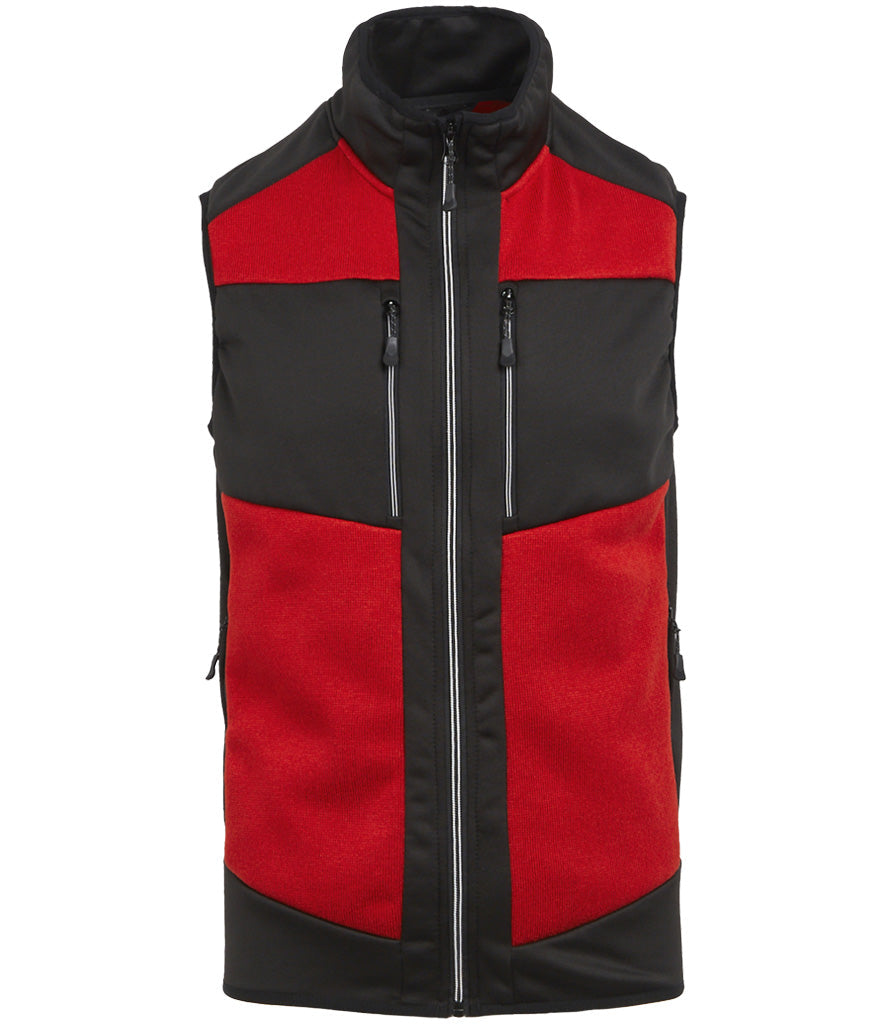 Mazda MX-5 Clubman Championship E-Volve Unisex Knit Effect Stretch Bodywarmer