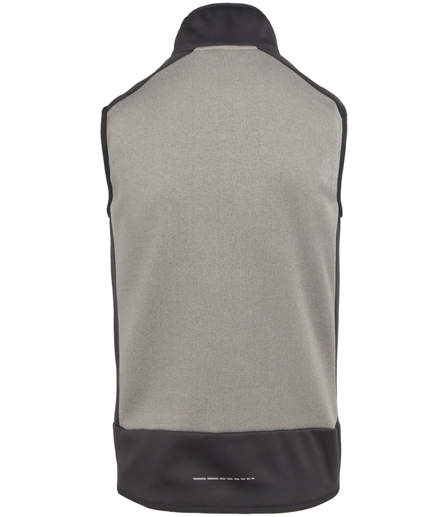 Clubsport Trophy E-Volve Unisex Knit Effect Stretch Bodywarmer