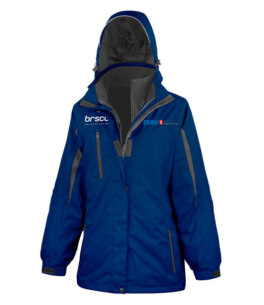 BMW 1 Series Supercup Women's Waterproof 3-in-1 Jacket with Soft Shell Inner