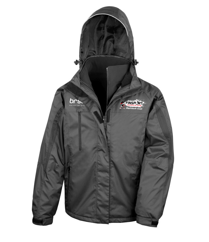 Finsport Renault Cup Men's Waterproof 3-in-1 Jacket with Soft Shell Inner