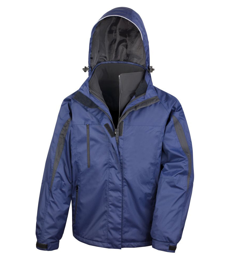 Super Classic Pre-99 Formula Ford Championship Men's Waterproof 3-in-1 Jacket with Soft Shell Inner