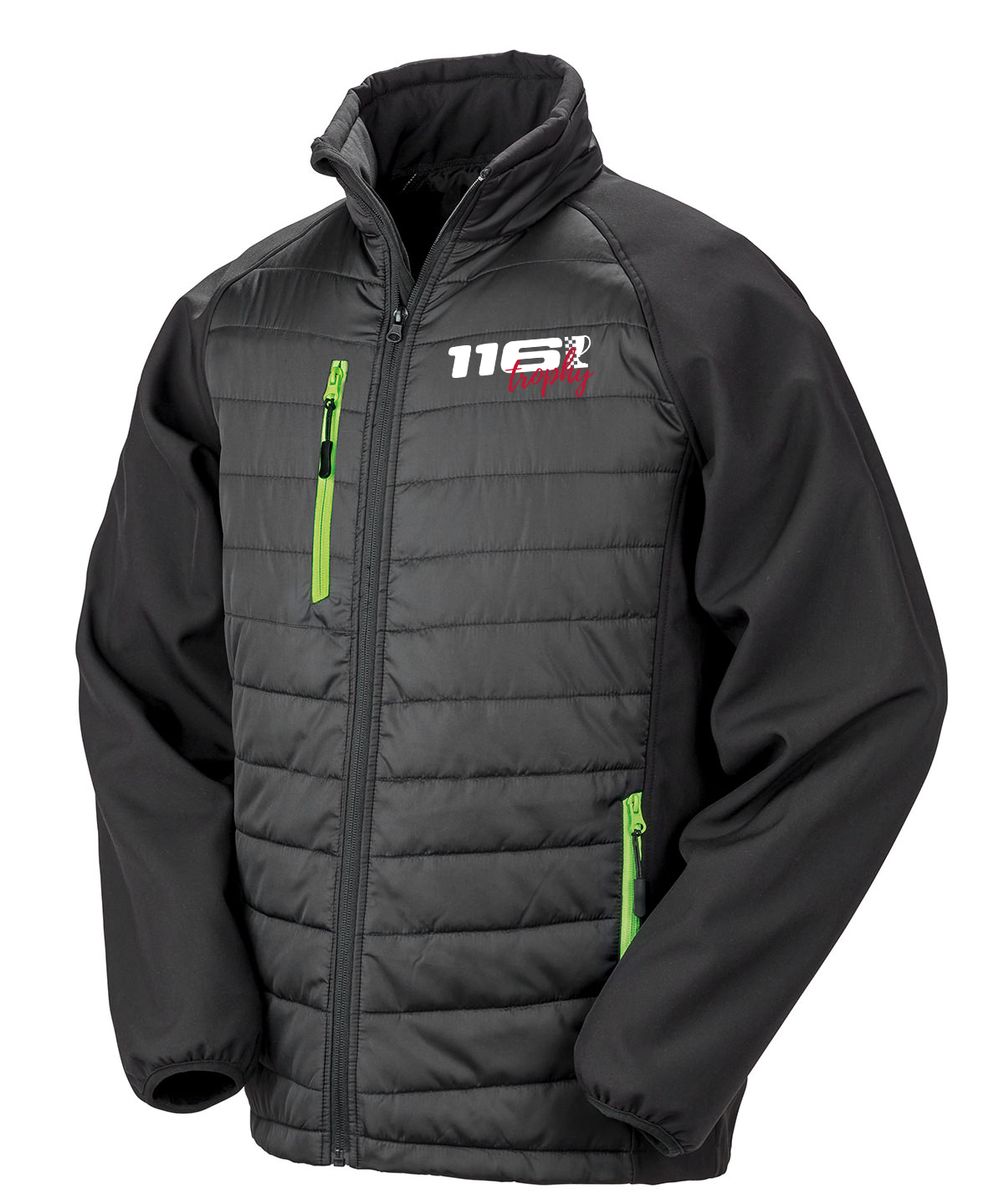 116 Trophy Unisex Padded Softshell Jacket
