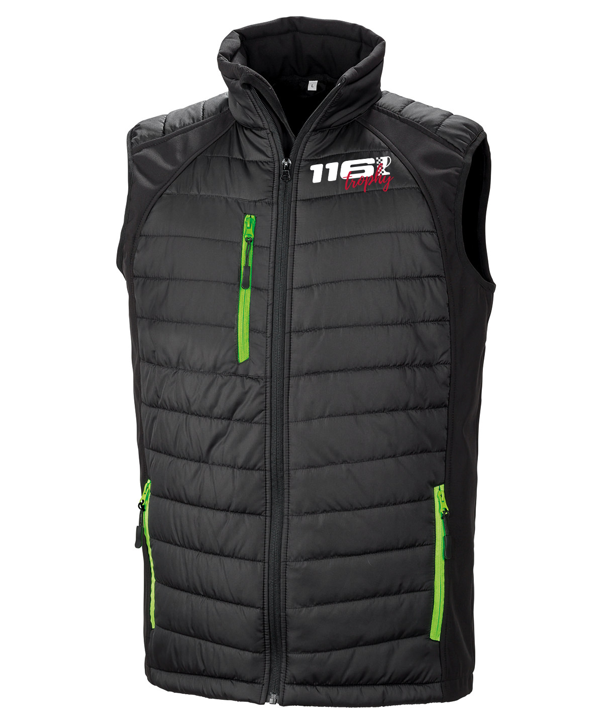 116 Trophy Unisex Padded Softshell Gilet