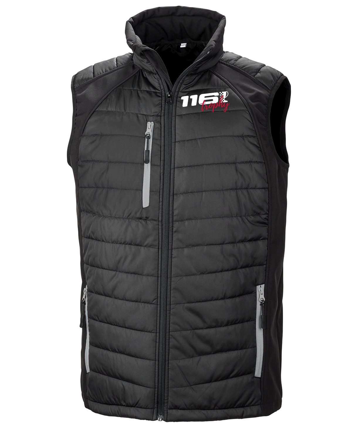 116 Trophy Unisex Padded Softshell Gilet