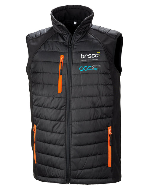 City Car Cup Unisex Padded Softshell Gilet