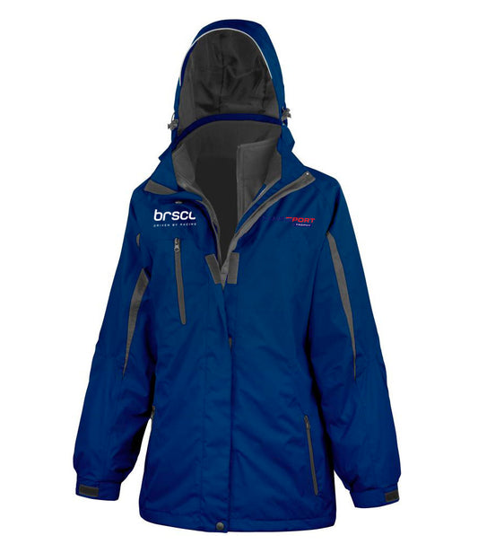 Clubsport Trophy Women's Waterproof 3-in-1 Jacket with Soft Shell Inner
