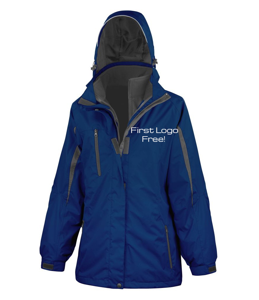 Women's Waterproof 3-in-1 Jacket with Soft Shell Inner