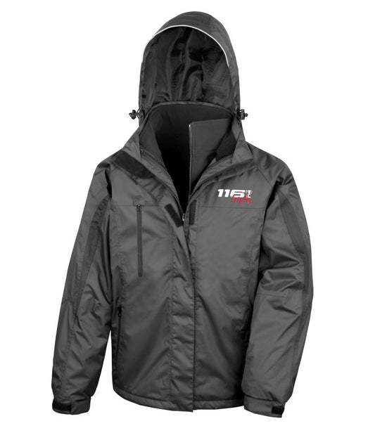 116 Trophy Men's Waterproof 3-in-1 Jacket with Soft Shell Inner