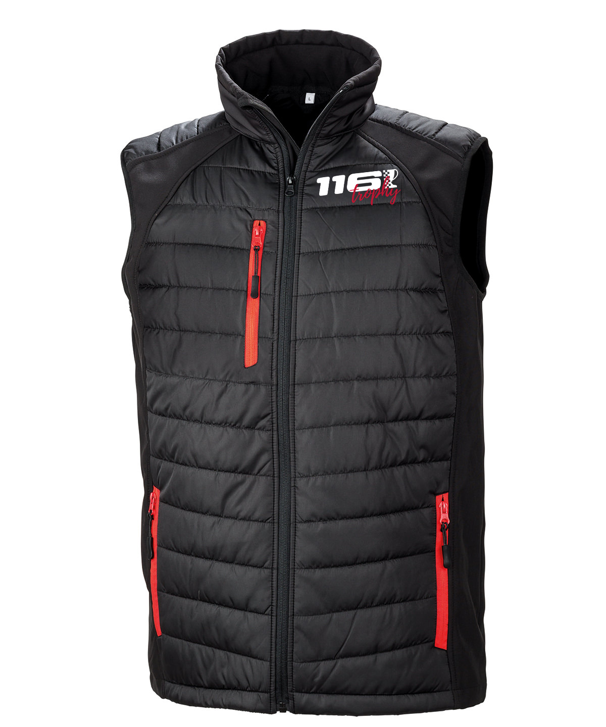116 Trophy Unisex Padded Softshell Gilet