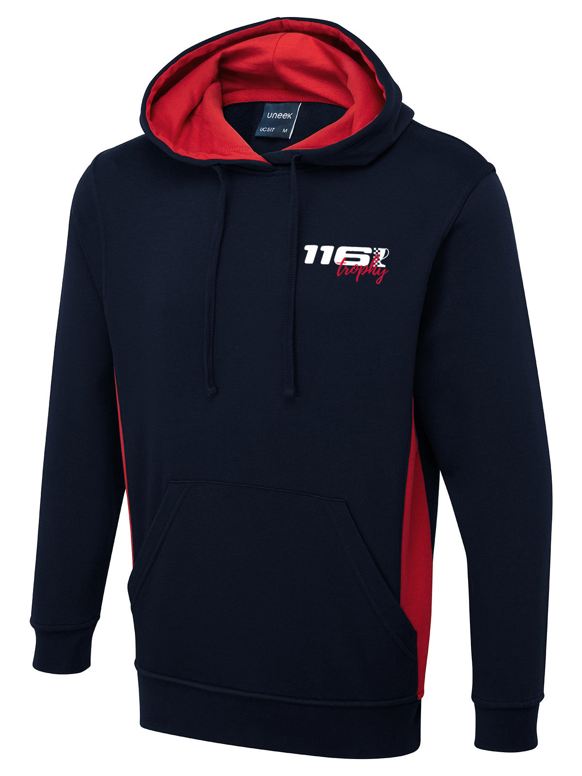 116 Trophy Unisex Two-Tone Hoodie