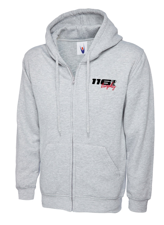 116 Trophy Unisex Full Zip Hoodie