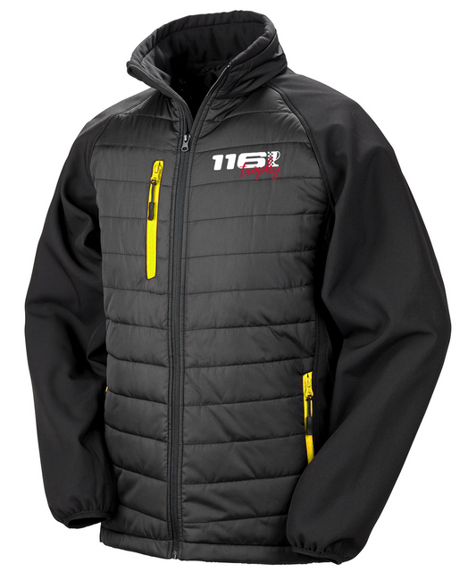 116 Trophy Unisex Padded Softshell Jacket