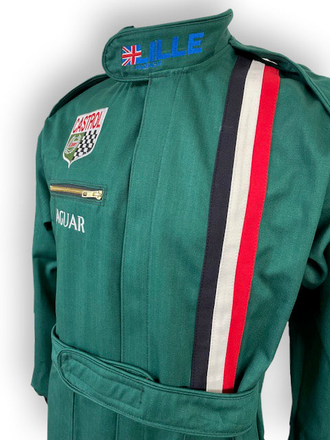 British Racing Green Vintage Race Suit