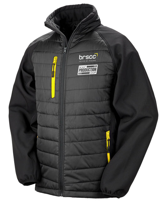 Fix a Wheel Production Cup Unisex Padded Softshell Jacket